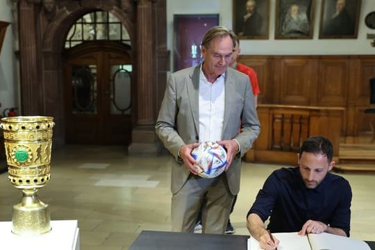 Nach dem DFB-Pokal-Finale SC Freiburg - RB Leipzig