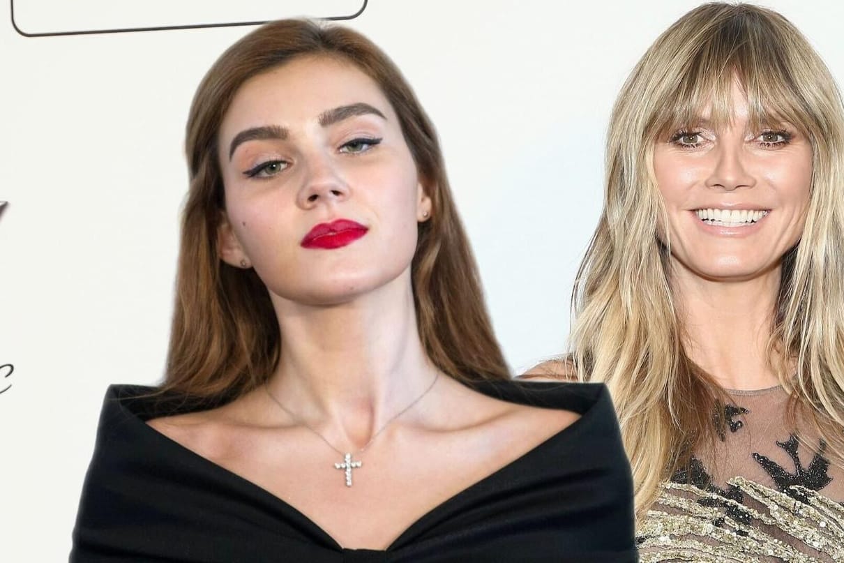 Nathalie Volk und Heidi Klum: Die Models kennen sich aus der neunten Staffel GNTM.