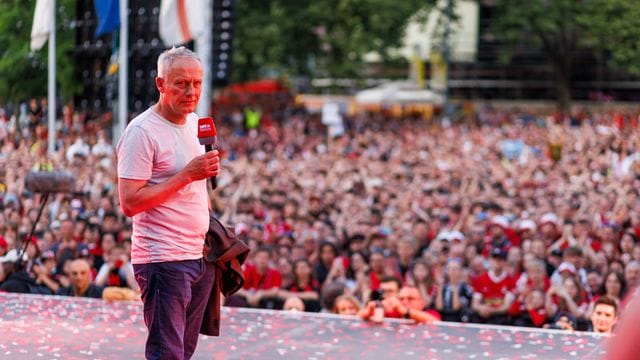 Fanfest nach dem DFB-Pokal-Finale in Freiburg Fanfest nach dem DFB-Pokal-Finale in Freiburg