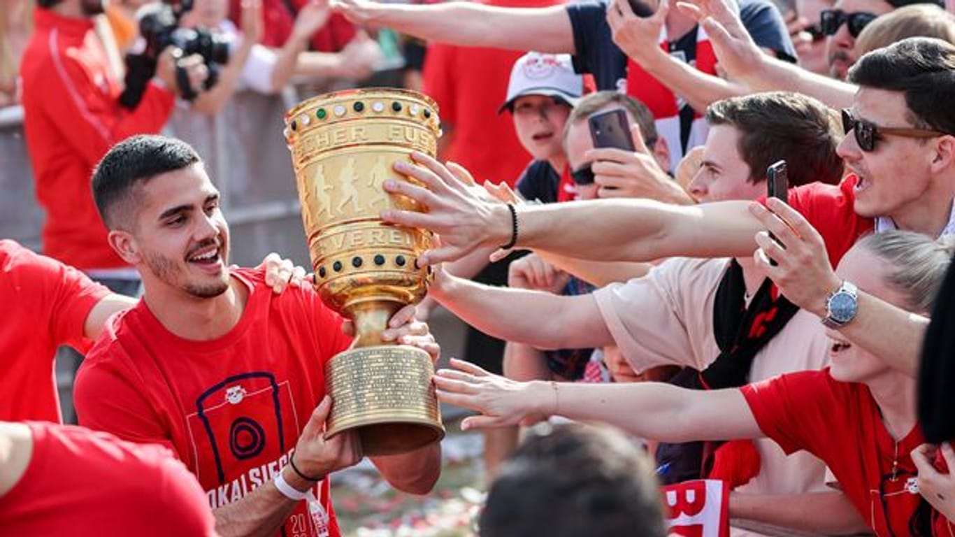 Nach dem DFB-Pokal-Finale SC Freiburg - RB Leipzig