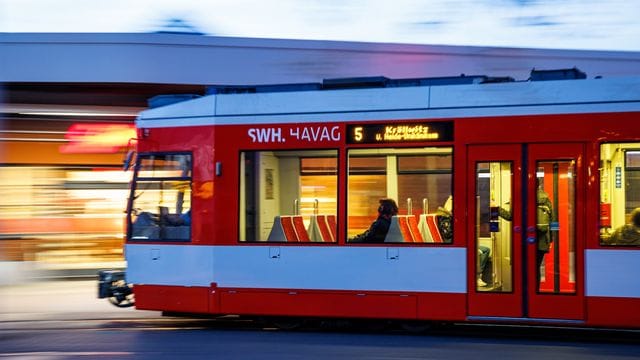 Straßenbahn in Halle