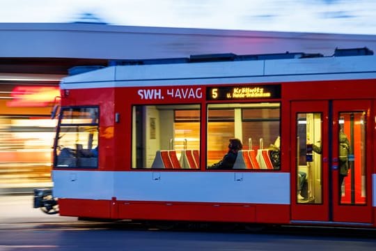 Straßenbahn in Halle