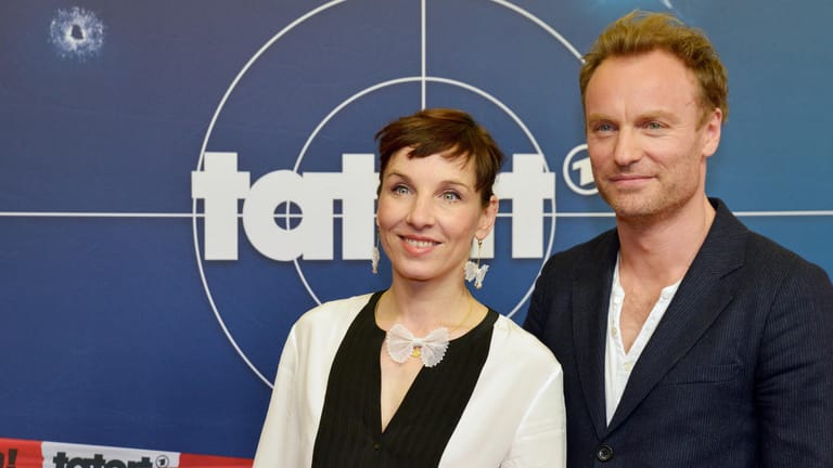 Meret Becker und Mark Waschke bei der Kinopremiere ihres ersten gemeinsamen "Tatort"-Falls "Das Muli" im März 2015.