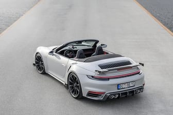 Offen für Saus und Braus: Brabus hat nicht nur das Cabrio des Porsche 911 (Bild) überarbeitet, sondern auch Hand an das Coupé gelegt.