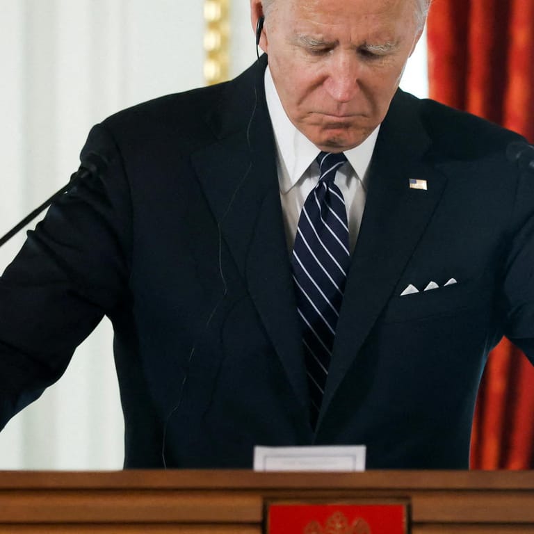 US-Präsident Biden in Tokio: Seine Äußerungen stiften Verwirrung.