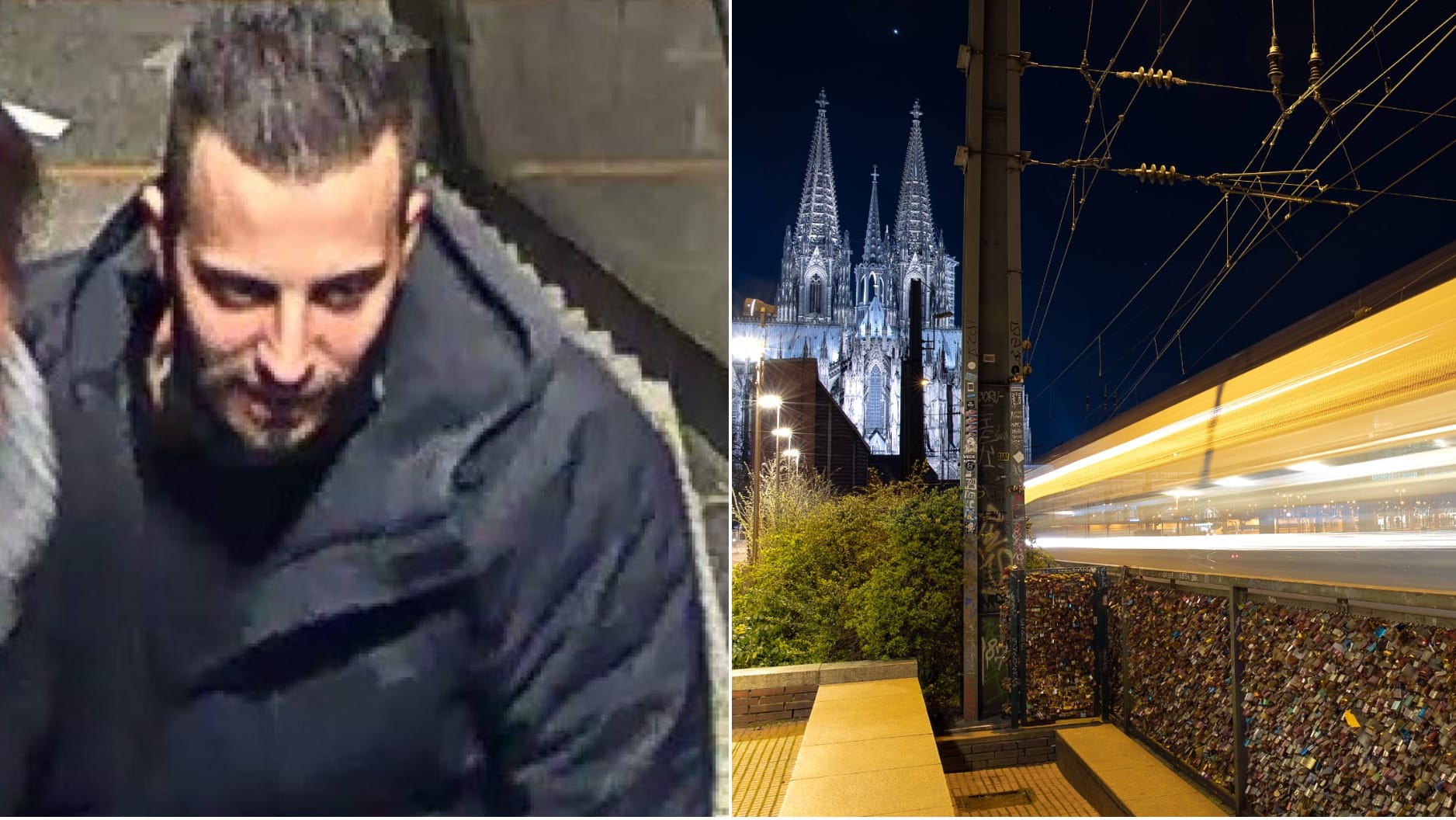 Gesuchter nach Attacke am Hauptbahnhof (Montage): Die Bundespolizei ermittelt nach einem Angriff im Herbst. Gesuchter nach Attacke am Hauptbahnhof (Montage): Die Bundespolizei ermittelt nach einem Angriff im Herbst.