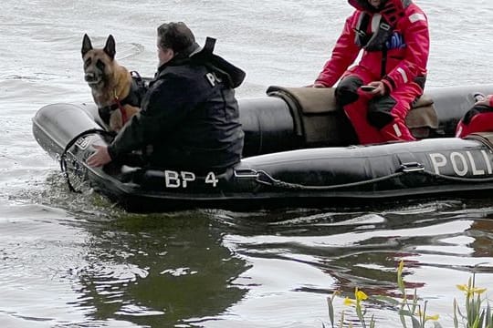 Nach dem Fund eine Kinderleiche in der Donau