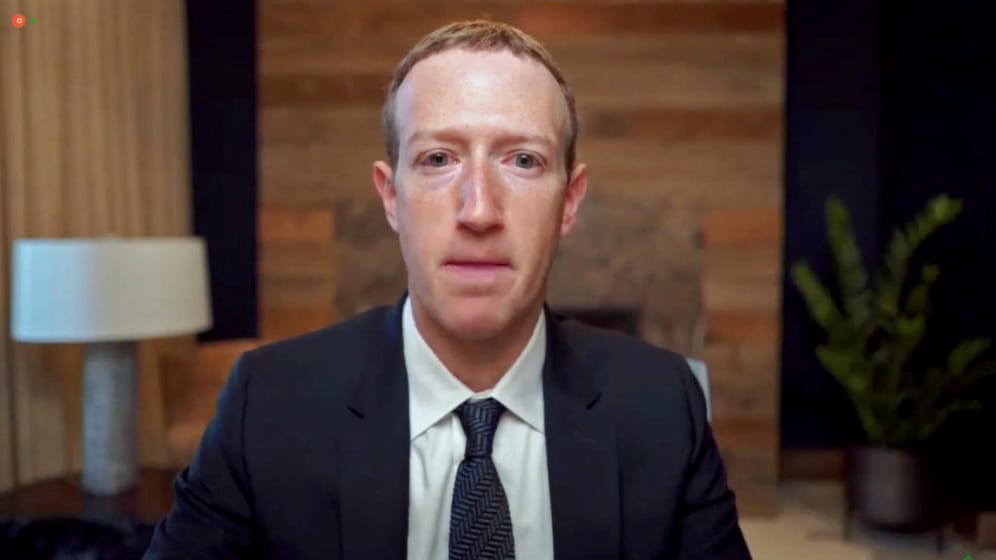 Mark Zuckerberg: Immer wieder musste der Facebook-Chef der US-Politik Rede und Antwort stehen.