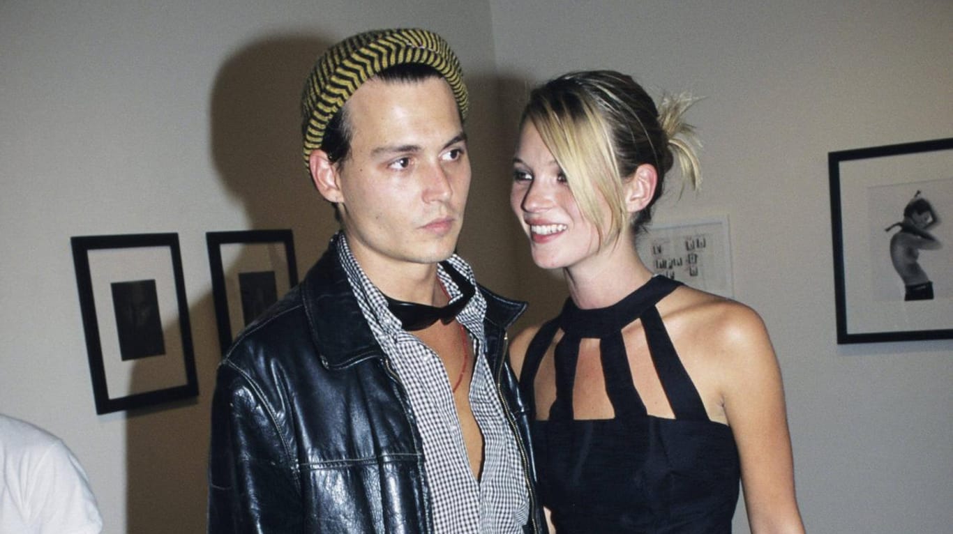Johnny Depp und Kate Moss waren in den Neunzigerjahren ein Paar.