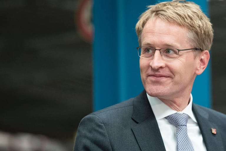 Schleswig-Holsteins Ministerpräsident Daniel Günther: Er strebt eine Koalition mit den Grünen an.