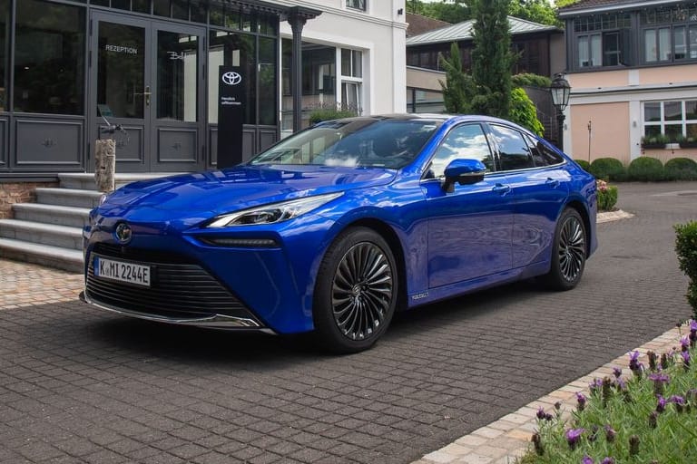 Auto mit Brennstoffzelle: Toyota Mirai.