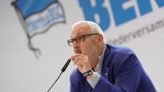 Soll als Hertha-Präsident zurückgetreten sein: Werner Gegenbauer. Soll als Hertha-Präsident zurückgetreten sein: Werner Gegenbauer.
