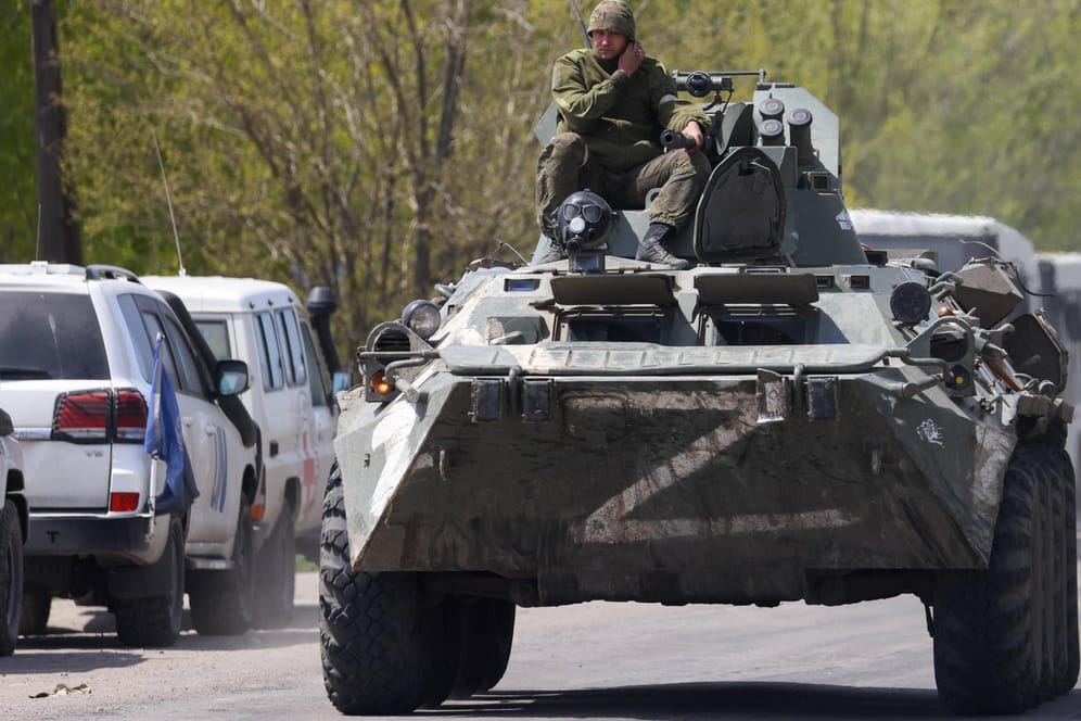 Russische Soldaten im Donbass: London zufolge macht die Armee dort Fortschritte.