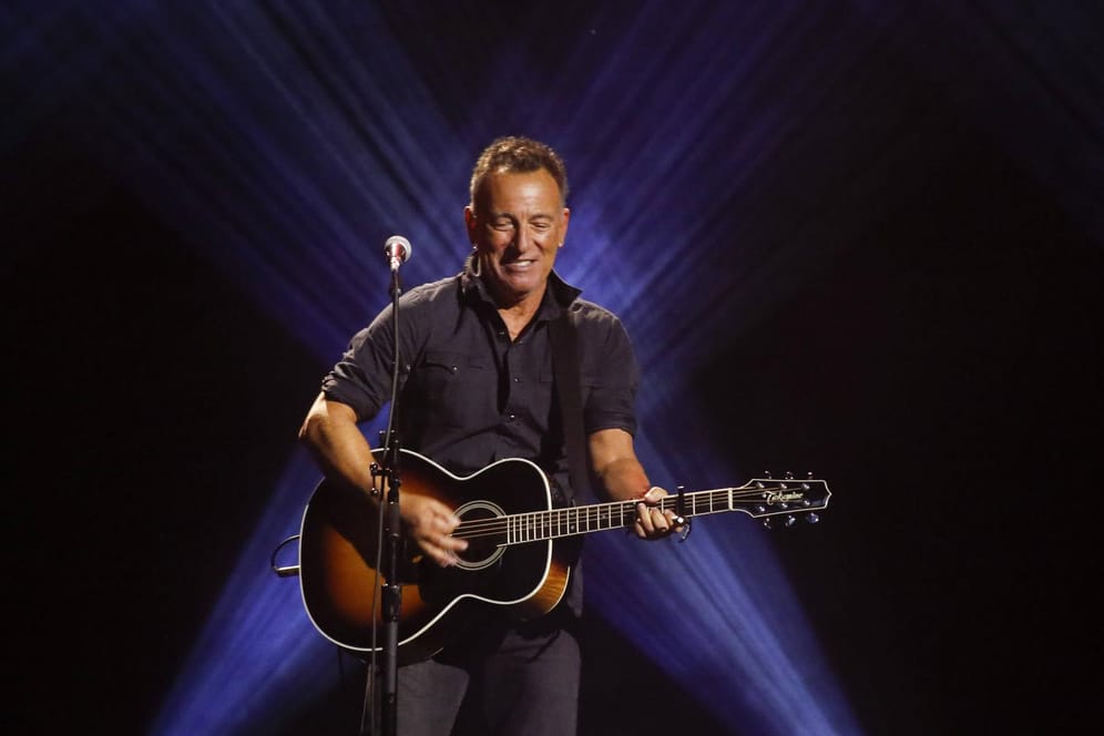 Bruce Springsteen während seiner letzten Welttournee (Archivbild): Drei Konzerte sind in Deutschland geplant.