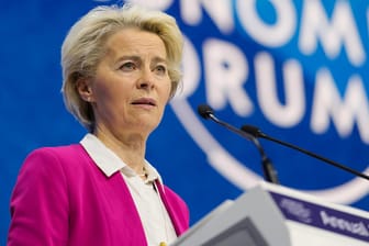 Ursula von der Leyen: Die EU-Kommissionspräsidentin nimmt am Weltwirtschaftsforum in Davos teil.