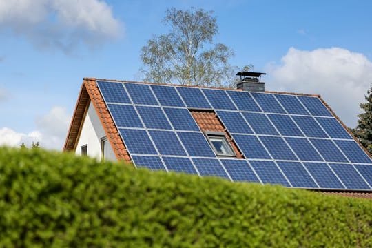 Photovoltaikanlage auf Hausdach