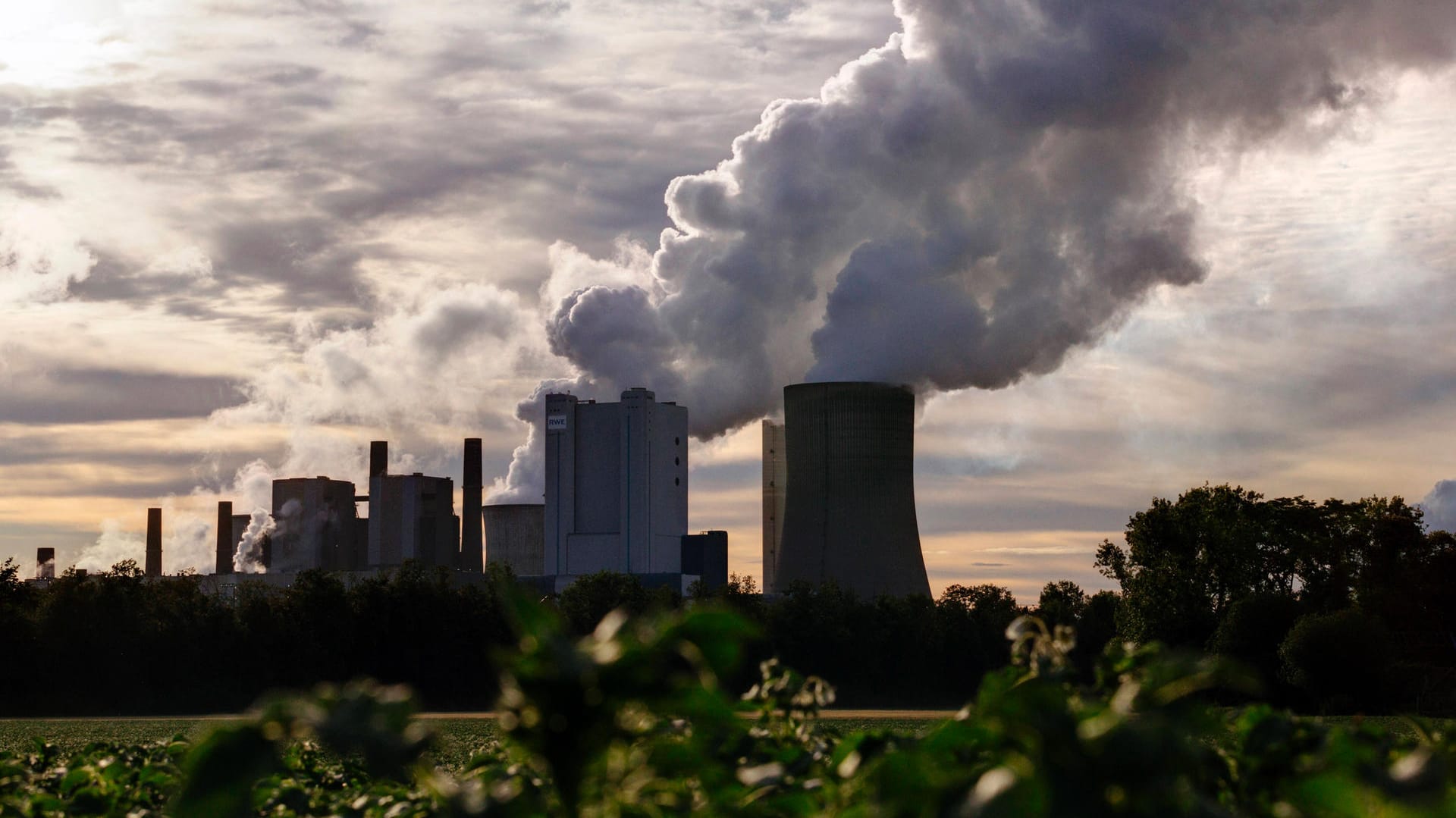 Das Kraftwerk Niederaußem von RWE (Symbolbild): Am Kohleausstieg will Habeck trotz allem festhalten.