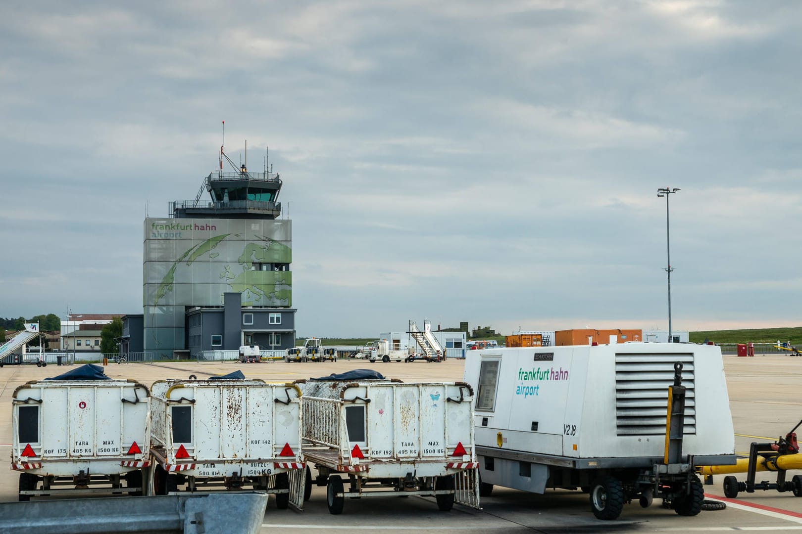 Flughafen Frankfurt-Hahn (Archivbild): Der Betrieb soll auch im Juni weitergehen.