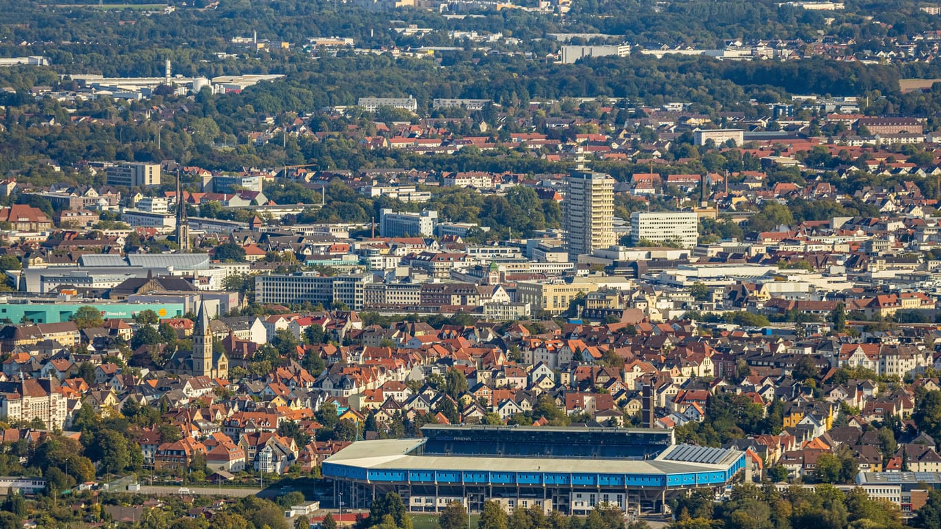 Bielefeld von oben