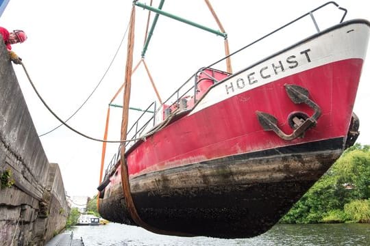 Feuerlöschboot "Hoechst" soll ins Museum kommen