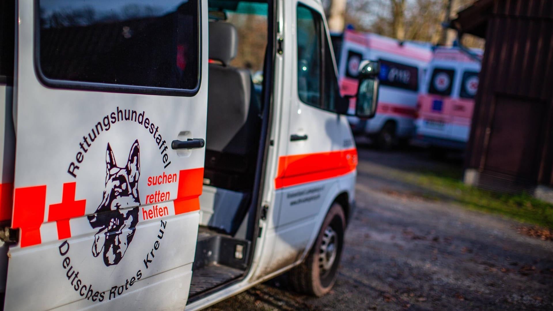 Fahrzeug einer Rettungshundestaffel (Symbolbild): Fast die Hälfte der Vermissten könnten Opfer einer Straftat oder eines Unglücks geworden sein.