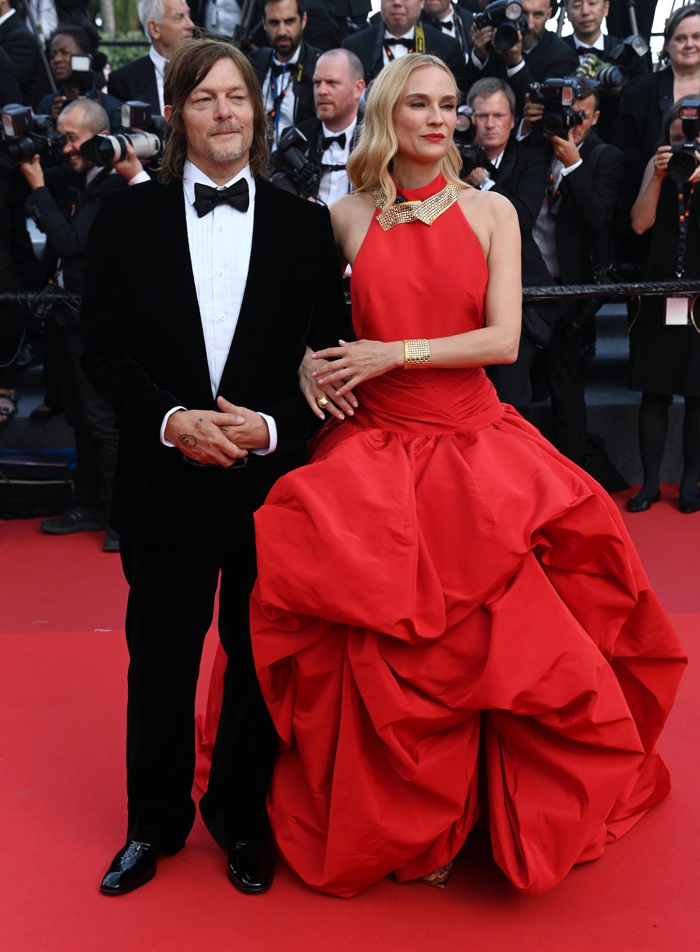 Hollywoodstars Norman Reedus und Diane Kruger