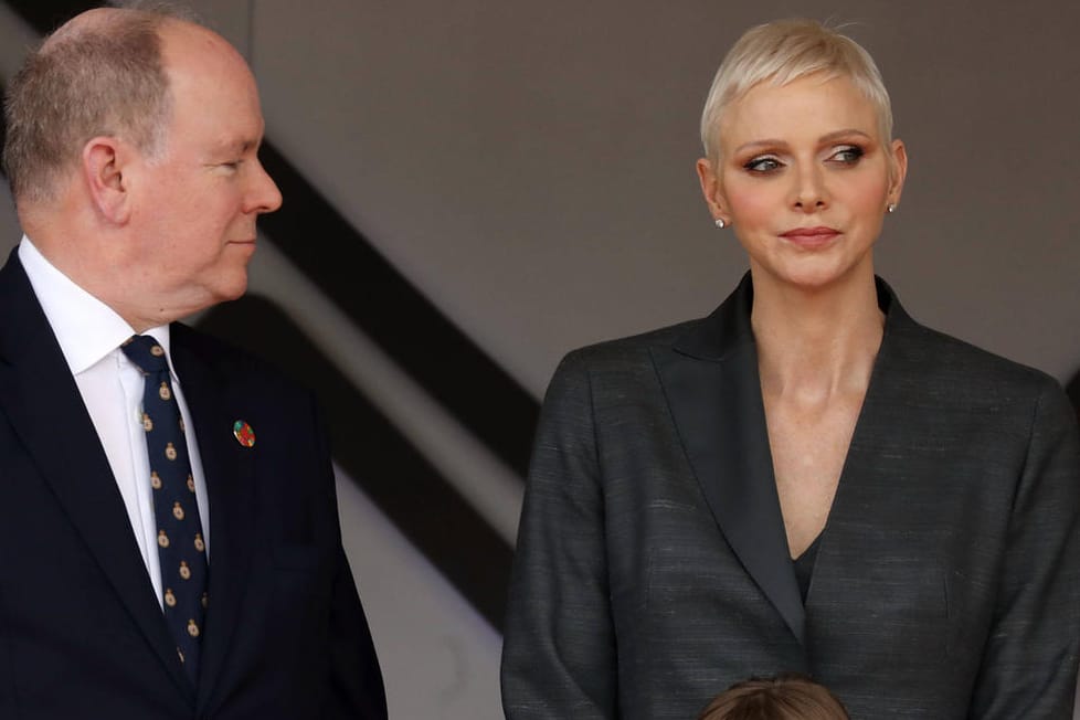 Albert und Charlène von Monaco: Das Fürstenpaar ist seit zehn Jahren verheiratet.