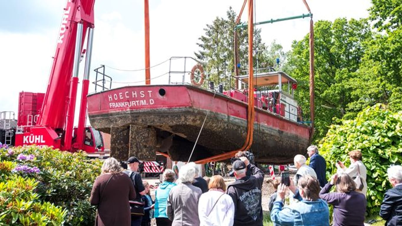 Feuerlöschboot "Hoechst"kommt ins Museum