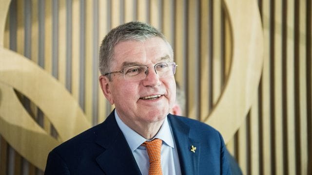 Der Präsident des Internationalen Olympischen Komitees, Thomas Bach.