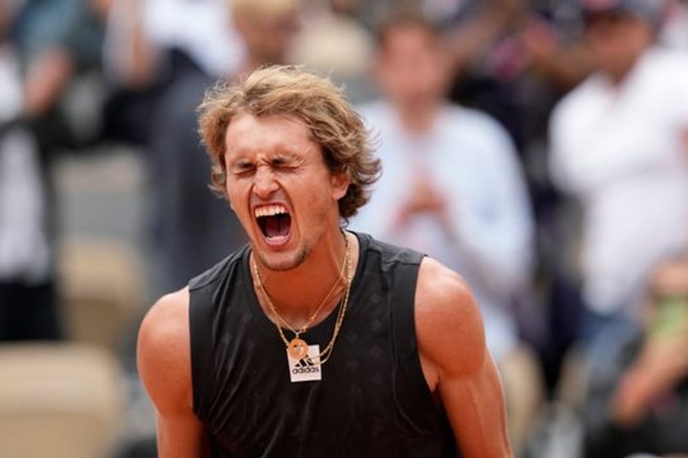 Alexander Zverev kam gegen Sebastian Baez nach 0:2-Satzrückstand noch zurück.