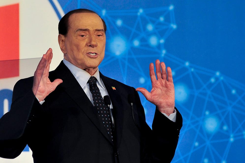Silvio Berlusconi: Der Ex-Ministerpräsident ist noch immer Vorsitzender der Partei Forza Italia.