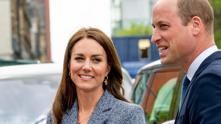 Herzogin Kate und Prinz William: Das Paar warf sich für die Gartenparty in schicke Garderobe.