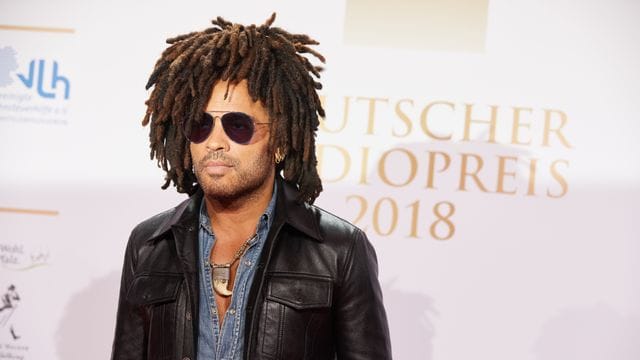 Rocksänger Lenny Kravitz wird 58.