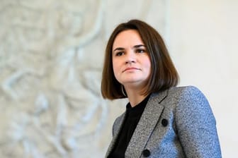 Oppositionspolitikerin Tichanowskaja