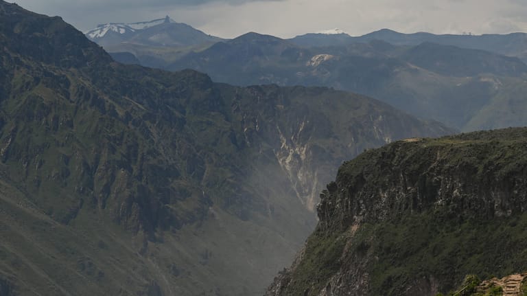 Bergkette in der Region Arequipa (Archiv): Das Erdbeben soll in mehreren Regionen Perus zu spüren gewesen sein.