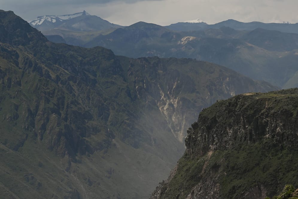 Bergkette in der Region Arequipa (Archiv): Das Erdbeben soll in mehreren Regionen Perus zu spüren gewesen sein.