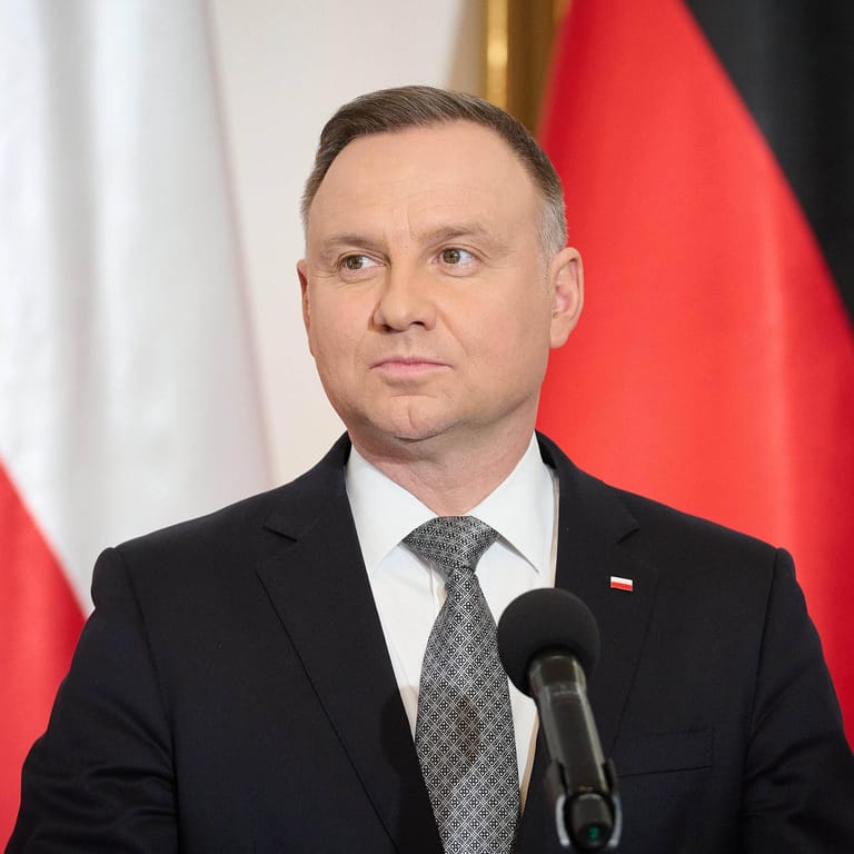 Andrzej Duda: Der polnische Präsident hatte den Gesetzesentwurf ins Parlament eingebracht.