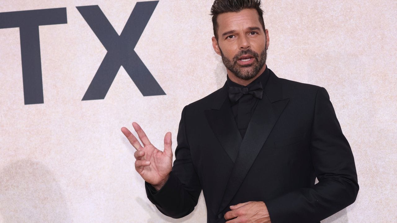 Popsänger Ricky Martin war Gast bei der Aids-Gala in Cannes.