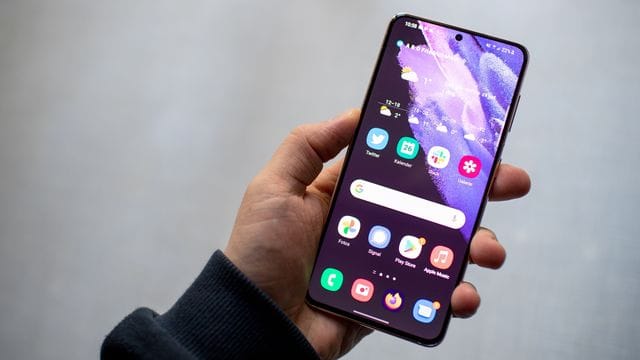 Der "Einfache Modus" auf dem Smartphone hilft, den Überblick zu behalten. Der "Einfache Modus" auf dem Smartphone hilft, den Überblick zu behalten.