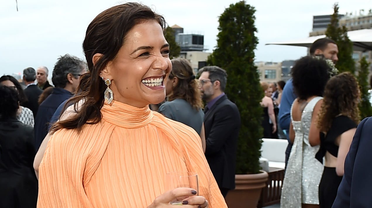 Katie Holmes: Zum The Moth Ball kam die Schauspielerin nicht allein.