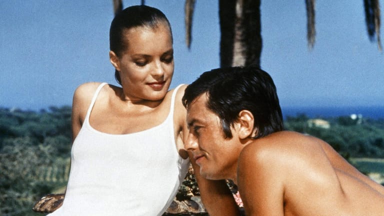 1969: Romy Schneider und Alain Delon spielen im Kinoerfolg "La Piscine" (deutscher Titel: Der Swimmingpool) ein Paar.