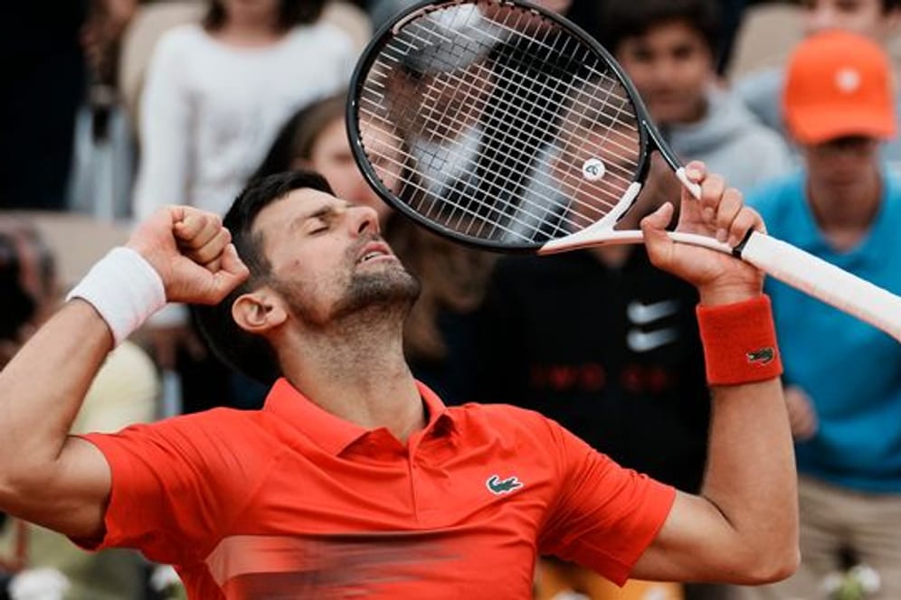Bleibt bei den French Open weiter ohne Satzverlust: Novak Djokovic.