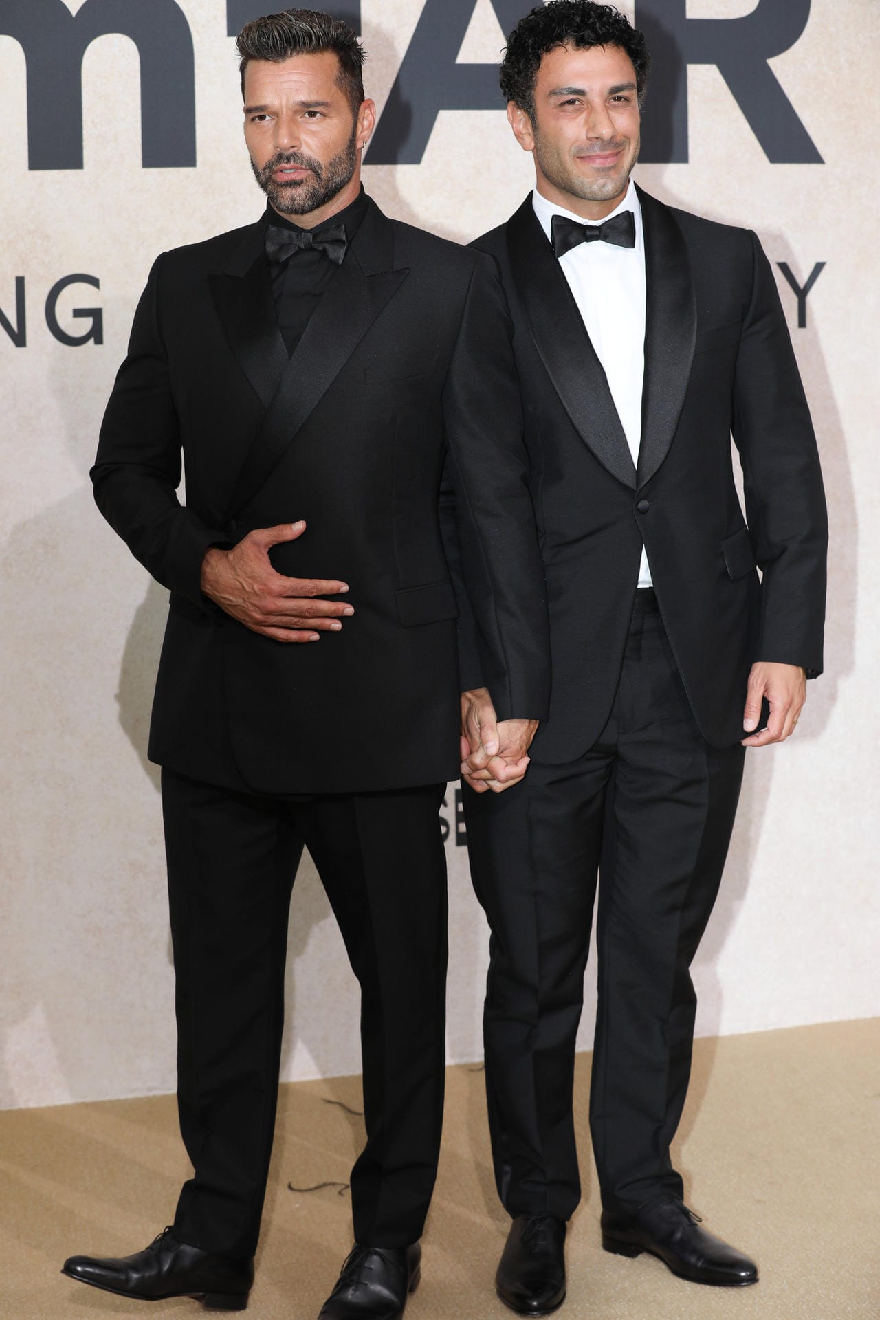 Sänger Ricky Martin und sein Ehemann Jwan Yosef