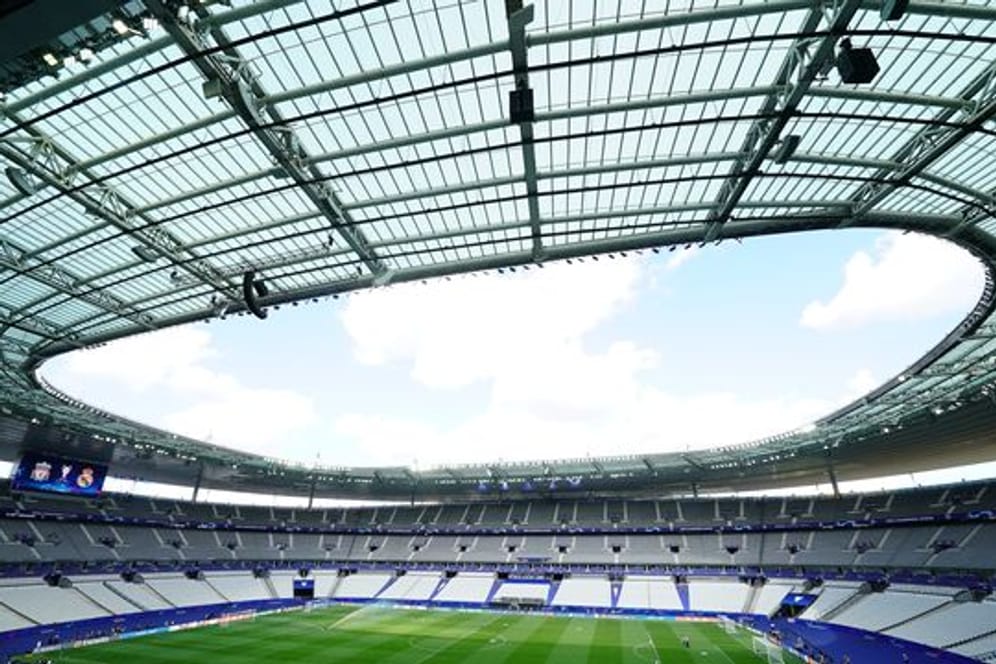 Das Endspiel in der Fußball-Königsklasse zwischen dem FC Liverpool und Real Madrid wird im Stade de France am Rande von Paris ausgetragen.