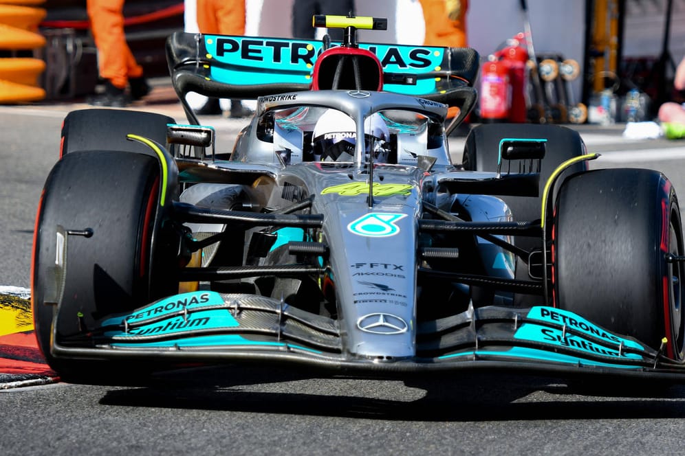 Buckelpiste? Lewis Hamilton auf der Strecke in Monaco.