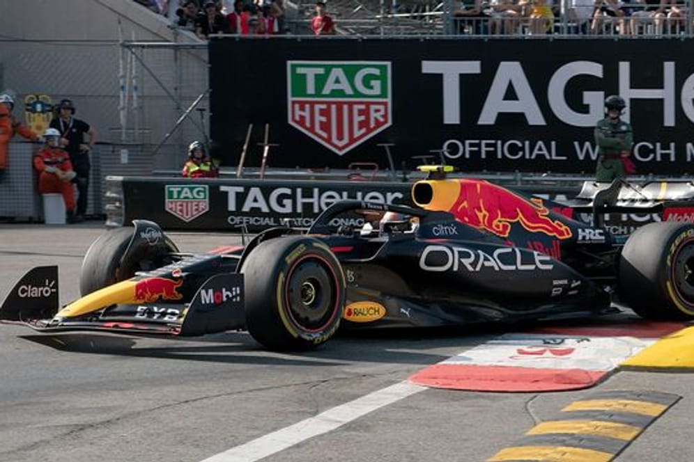 Formel-1-Pilot Sergio Perez fuhr im letzten Training die beste Zeit.