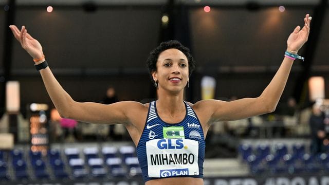 Malaika Mihambo präsentiert sich schon früh in der Saison in guter Form.