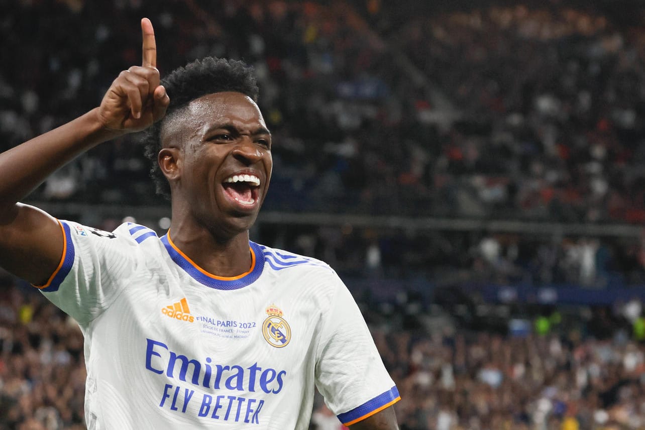 Vinicius Junior: Erzielte das 1:0 für Real Madrid in Paris gegen den FC Liverpool.