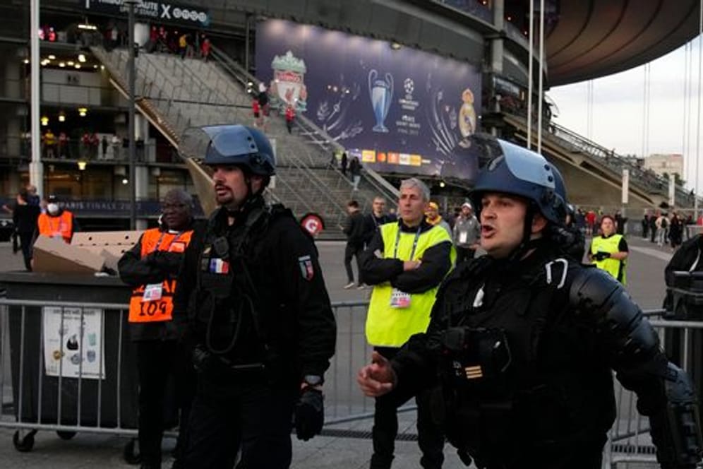 Die Polizei hatte rund um das Champions-League-Finale viel zu tun.