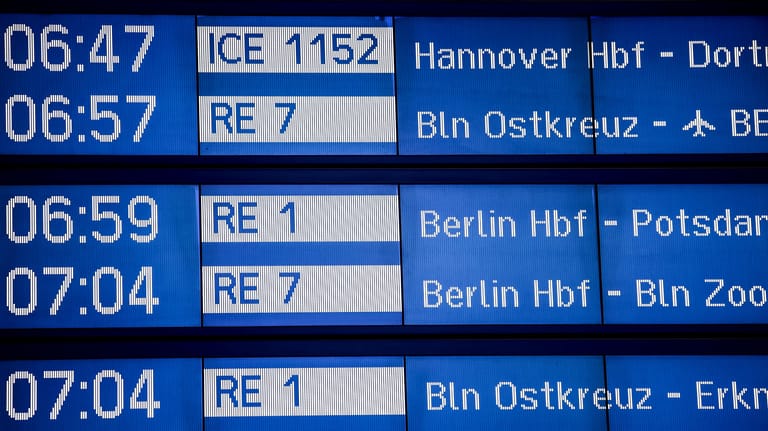 9-Euro-Ticket: Im ICE gelten die Tickets jedoch nicht.
